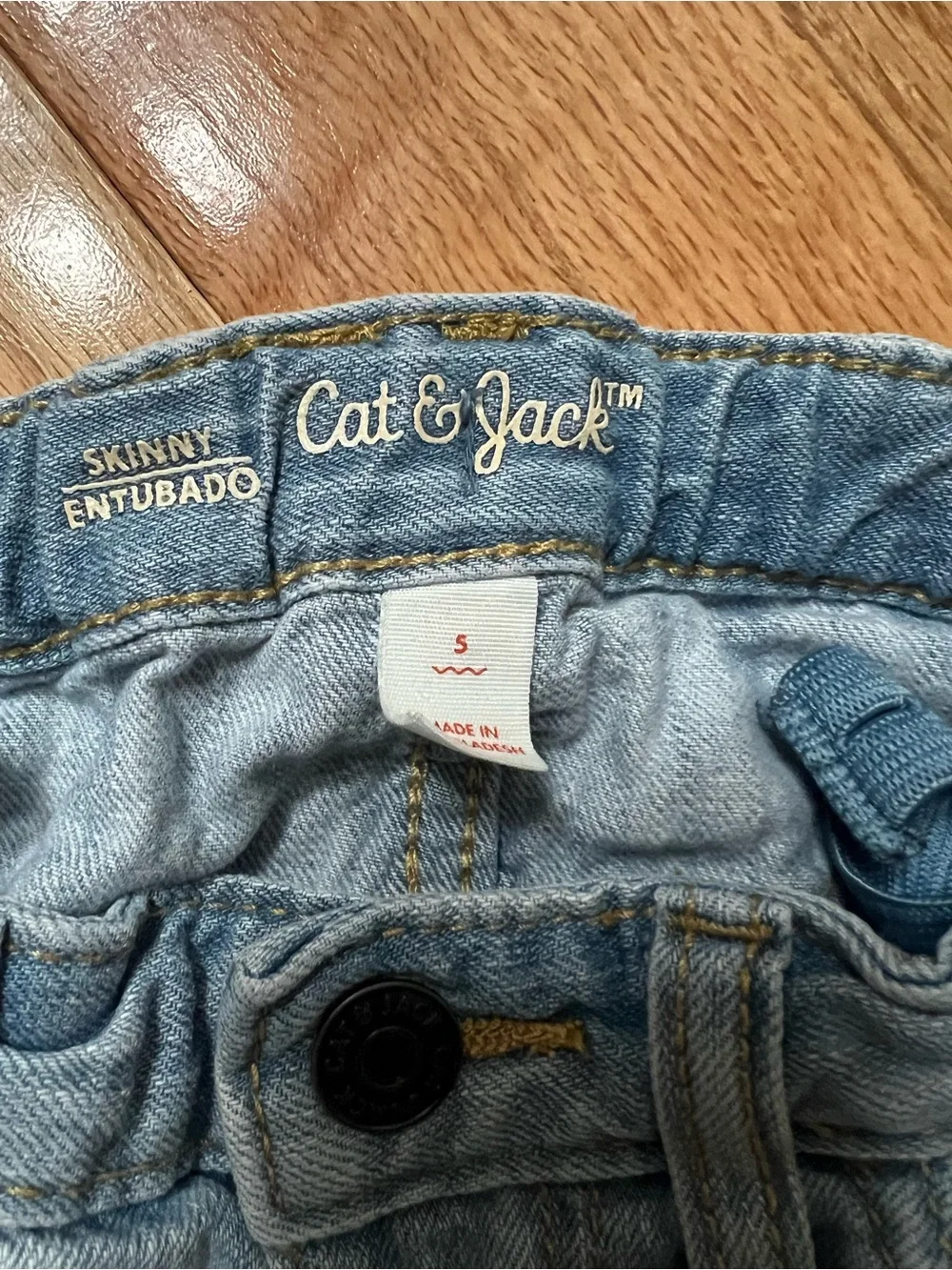 Cat & Jack Light Blue Denim Kids Shorts